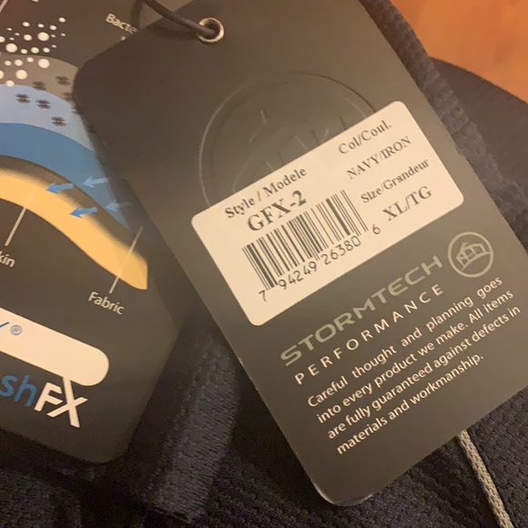 NWT Stormtech cool max polo size XL - Picture 4 of 5